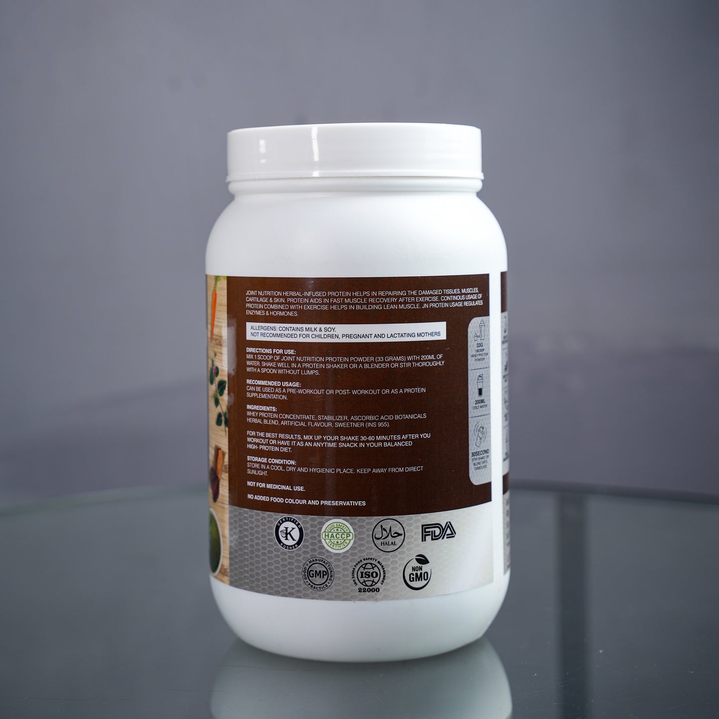 Joint Nutrition Whey Protein Concentrate For Men | Cookies and Cream Flavour