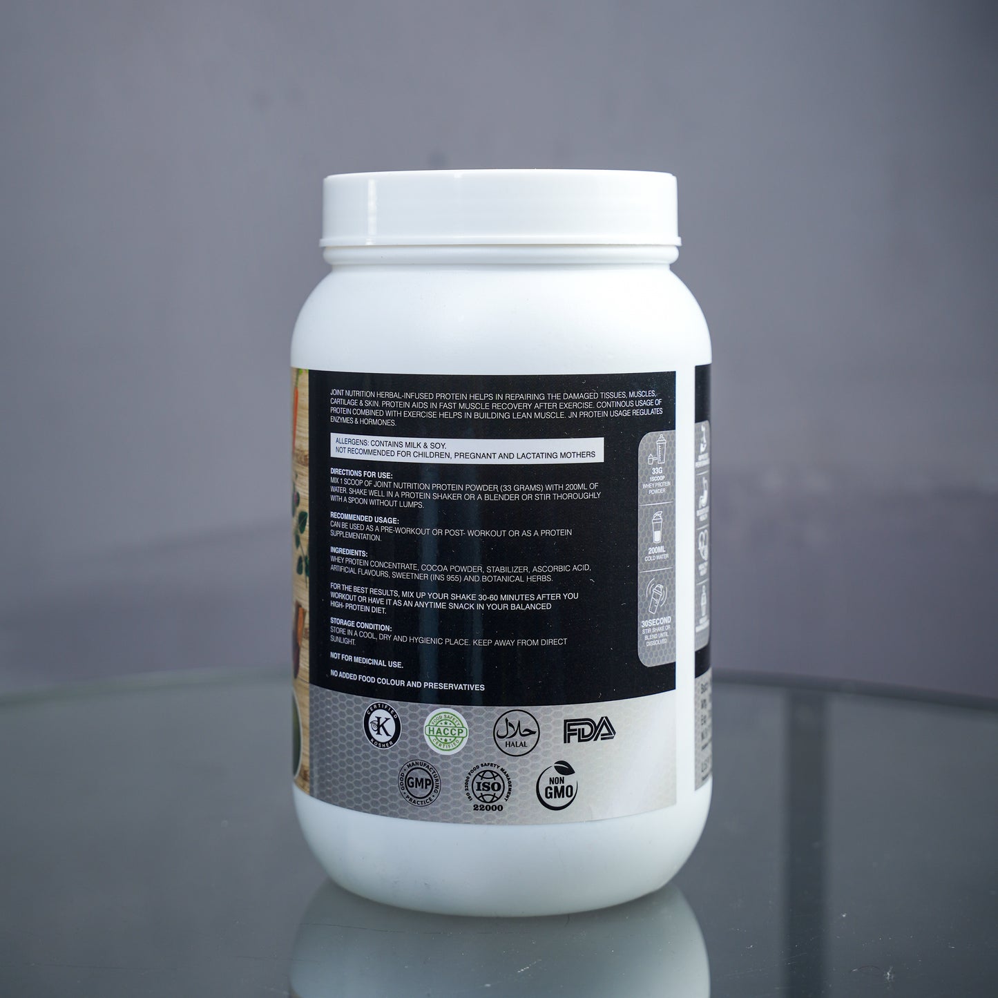 Joint Nutrition Whey Protein Concentrate For Men | Chocolate Flavour