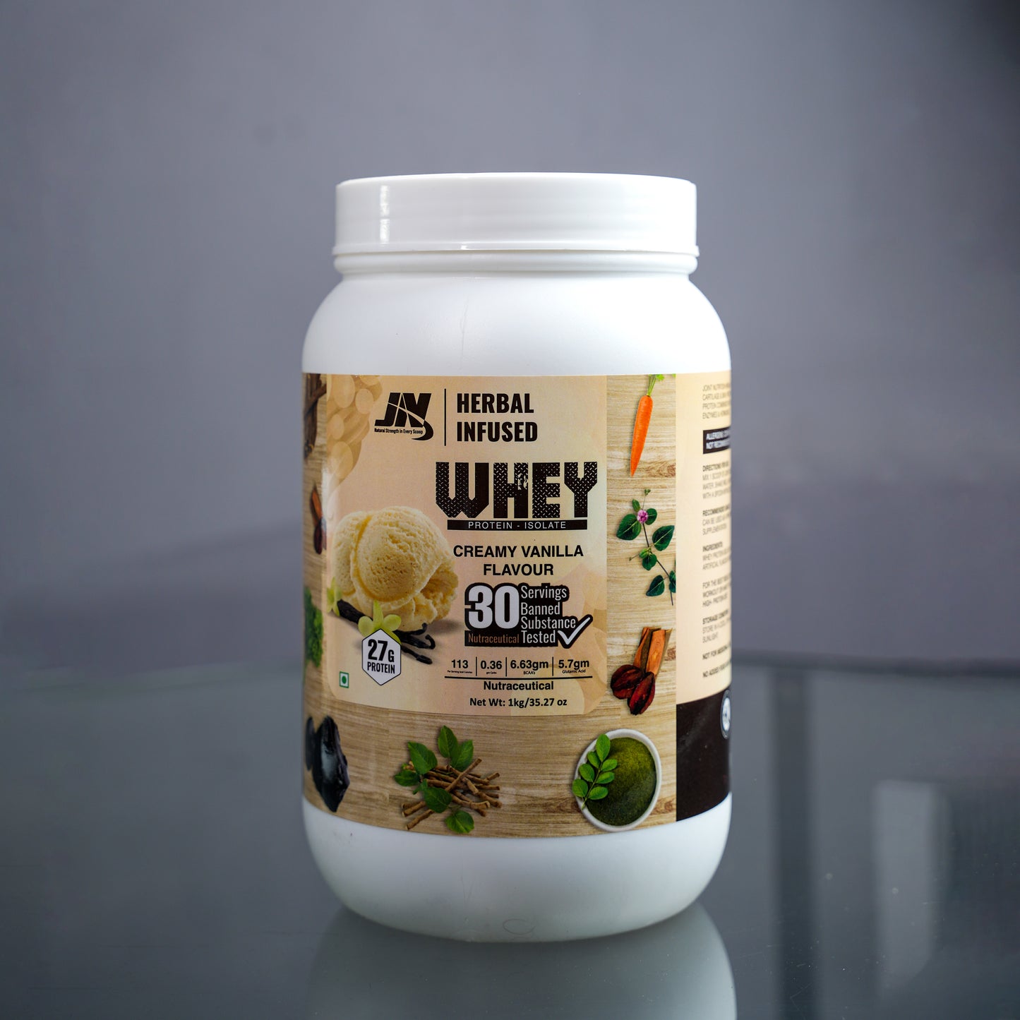 Joint Nutrition Isolate Whey Protein Creamy Vanilla 1kg