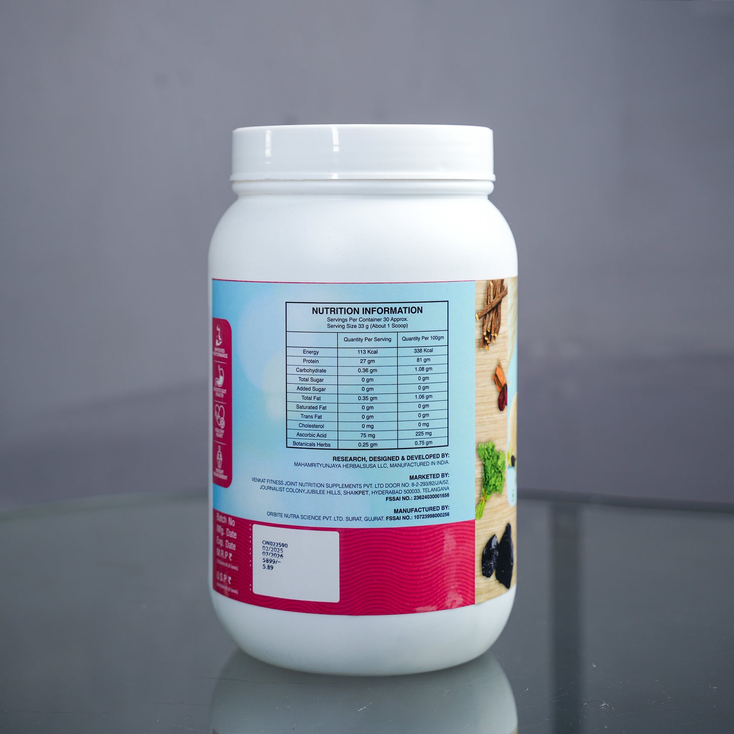 Isolate Whey Protein For Women | Vanilla Flavour - 27g Protein