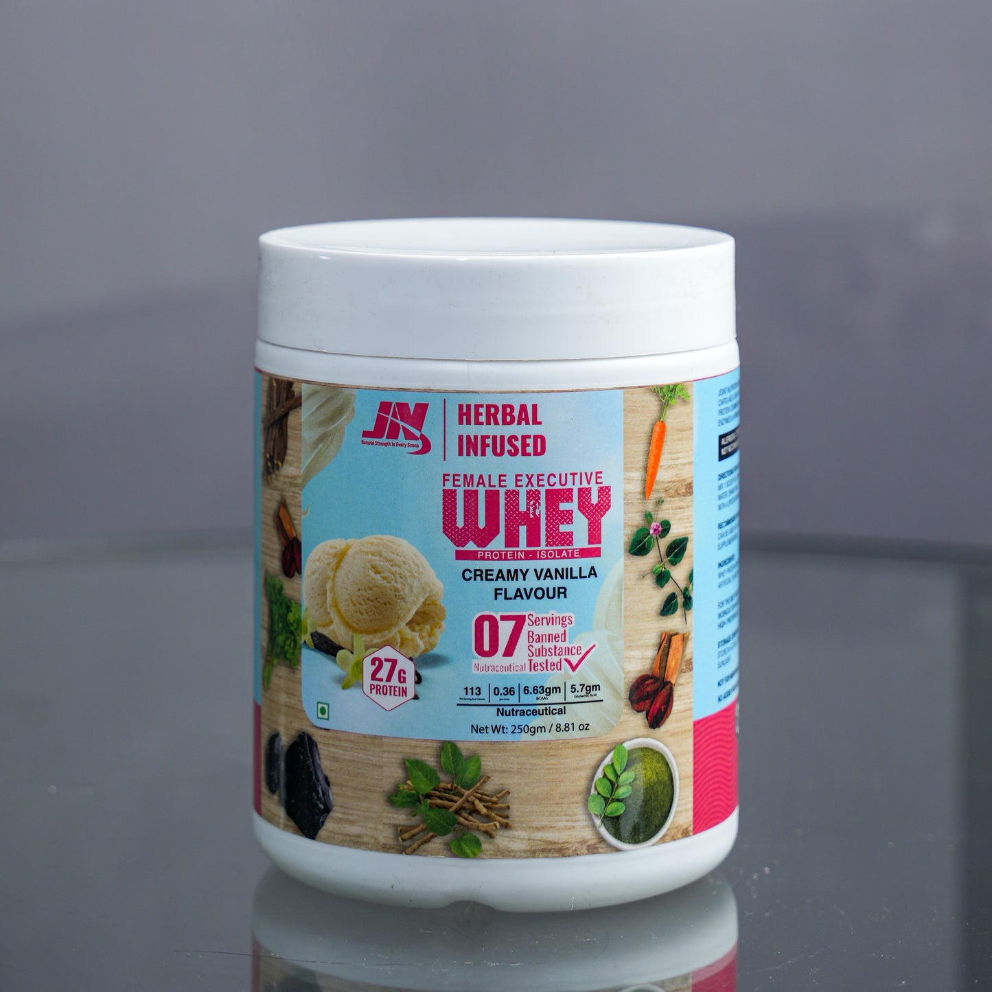 Isolate Whey Protein For Women | Vanilla Flavour - 27g Protein