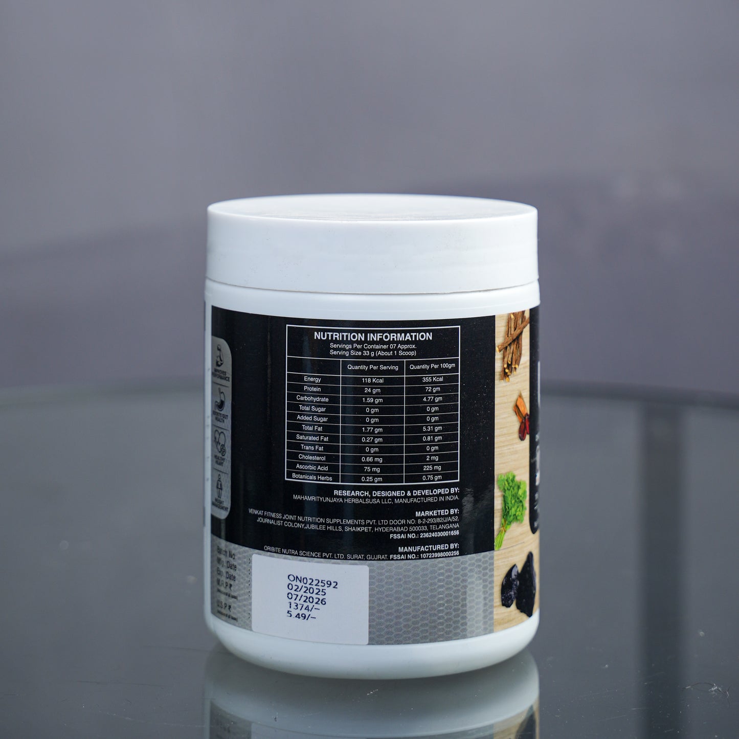 Joint Nutrition Concentrate Whey Protein Chocolate 250g