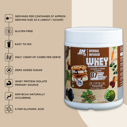 Joint Nutrition Concentrate Whey Protein Cookies & Cream 250g