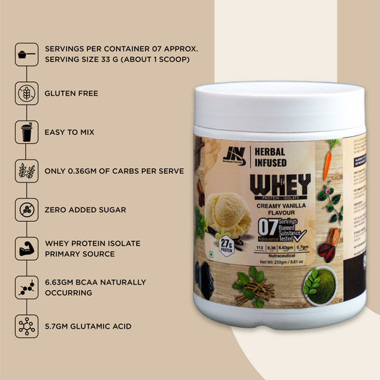 Joint Nutrition Isolate Whey Protein Creamy Vanilla 250g