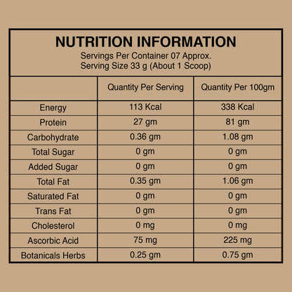 Joint Nutrition Isolate Whey Protein Creamy Vanilla 250g